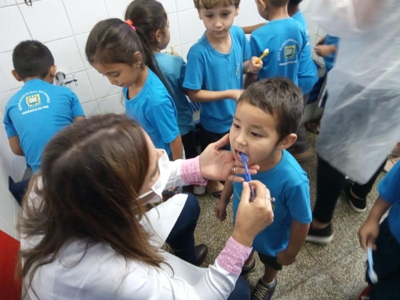 Com foco na prevenção, Prefeitura de Maracaju inicia “Projeto Sorria Maracaju – Criança Feliz”.