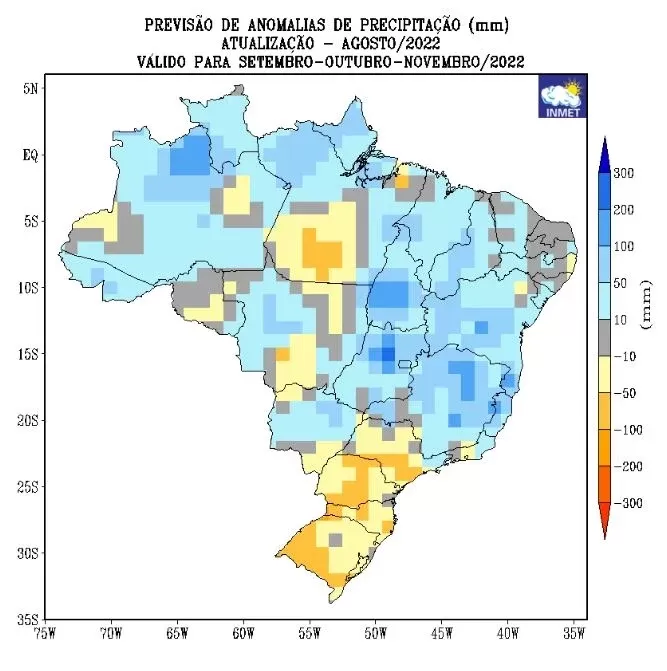 Nova safra: Chuvas regulares devem chegar só em outubro e estado de atenção permanece no Sul
