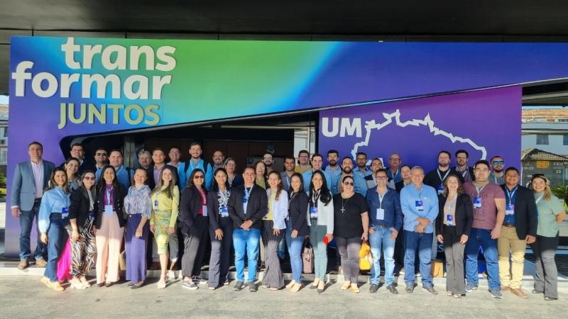 Secretário Municipal de Fazenda André Hadlich e Secretário Municipal de Desenvolvimento Econômico e Meio Ambiente Agadir Mossmann prestigiaram e parti