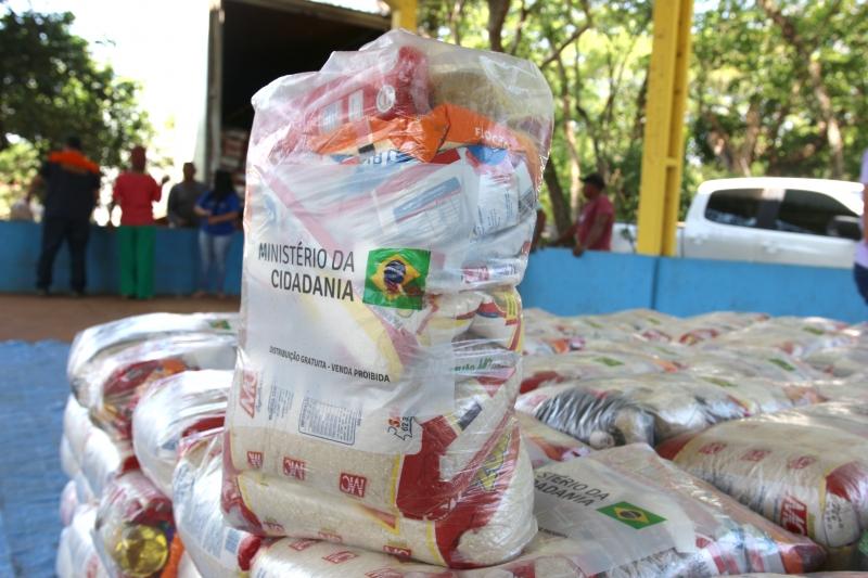 Com apoio logístico do munícipio, Governo Federal entrega e garante política pública de segurança alimentar no Quilombo São Miguel