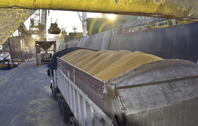 Manifestação de caminhoneiros trava mercado da soja no Brasil
