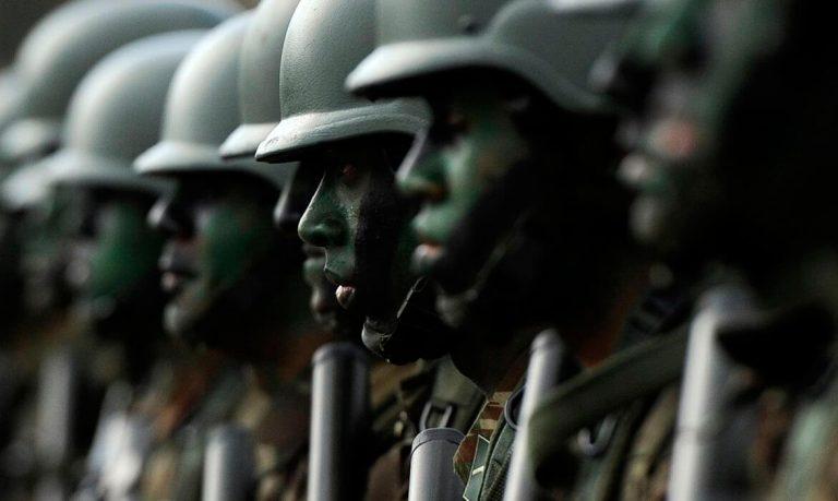 A leitura da carta que cobra posicionamento das Forças Armadas sobre as eleições