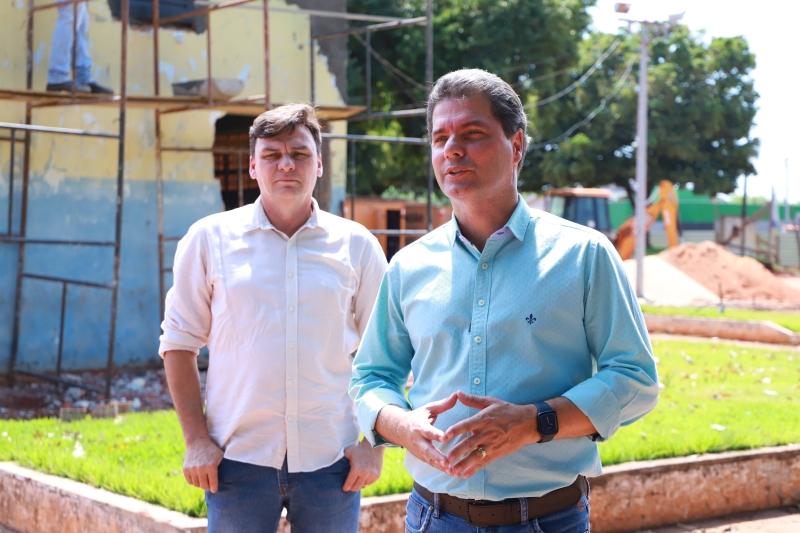 Em parceria com Governo do Estado, Obras de reforma e revitalização do CEPE do Cambaraí avançam rapidamente
