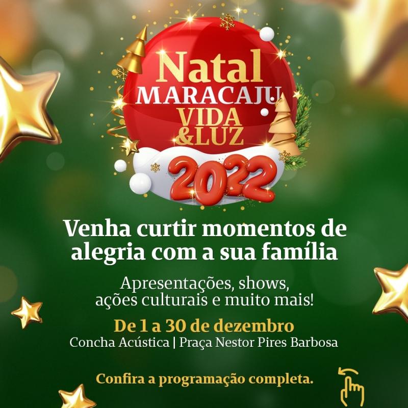“Natal Vida & Luz” conta com apresentações culturais da Fundação de Cultura, Show e Orquestra