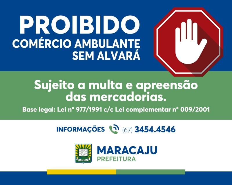 Prefeitura de Maracaju informa regramentos para comércios ambulantes e disponibiliza “Canal de Atendimento”