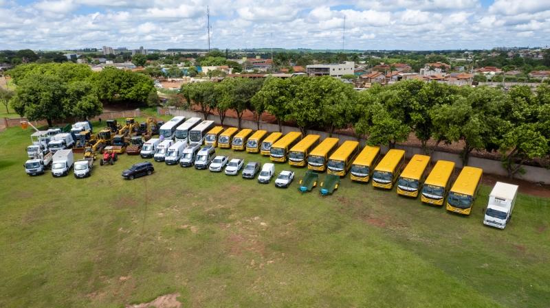 Prefeitura de Maracaju presta contas e apresenta veículos 0km adquiridos em apenas 2 anos de Gestão