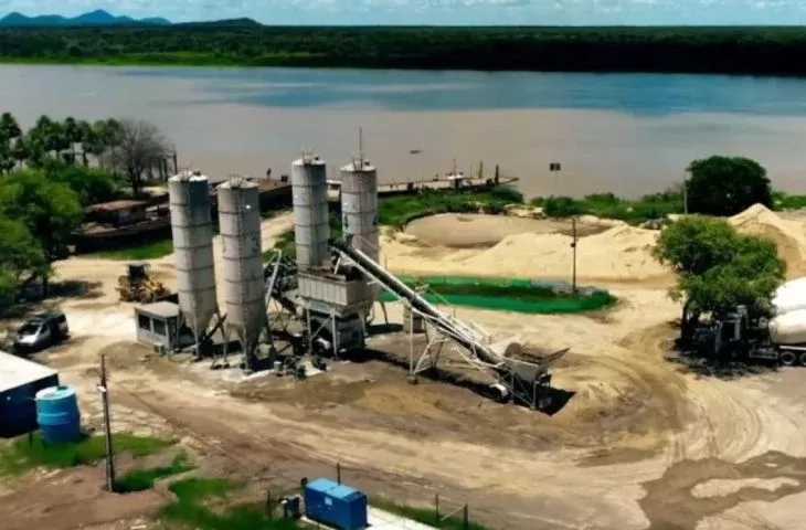 Obra da Ponte da Rota Bioceânica avança com 65% da implantação de estacas concluída