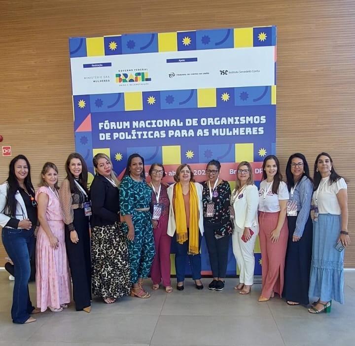 Coordenadoria da Mulher de Maracaju, representa o estado em evento nacional “Fórum Nacional de Organismos de Políticas para Mulheres”.