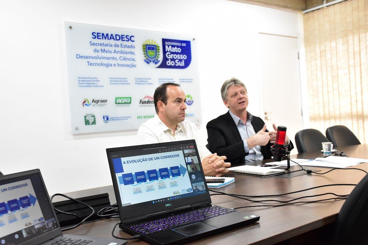 Atuação do Estado e desafios da Rota Bioceânica são apresentadas em reunião do Subcomitê de integração Sul Americano