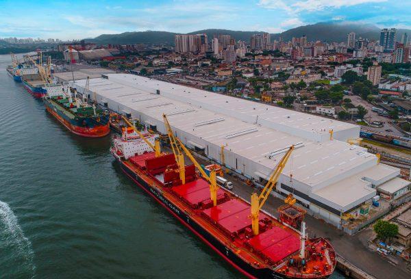 Novo terminal da Eldorado no Porto de Santos dá mais competitividade à celulose produzida em MS