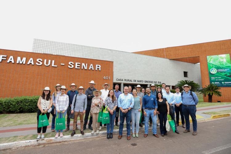 Sistema Famasul recebe 9ª edição do Programa Intercâmbio AgroBrazil da CNA